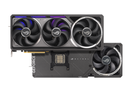 Asus RTX 50 series graphics cards