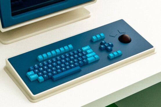 vintage keyboard.