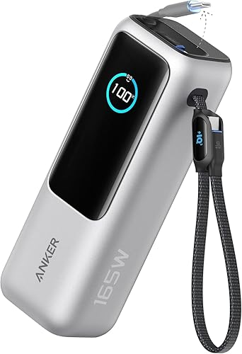 The 25,000mAh Anker power bank with integrated connections is currently available for less than $100.