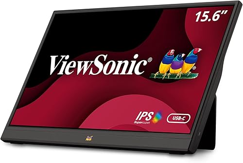 Review of the Viewsonic VA1655 monitor: a low-cost portable with USB-C power