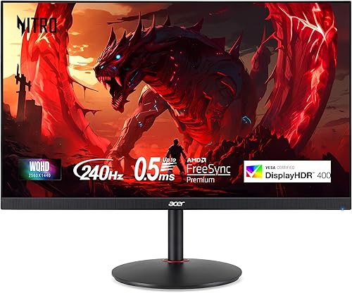 Right now, Acer’s quick 1440p IPS gaming monitor for just $220.
