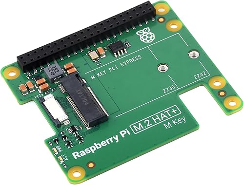 The newest HAT for the Raspberry Pi contains a tiny M.2 SSD.