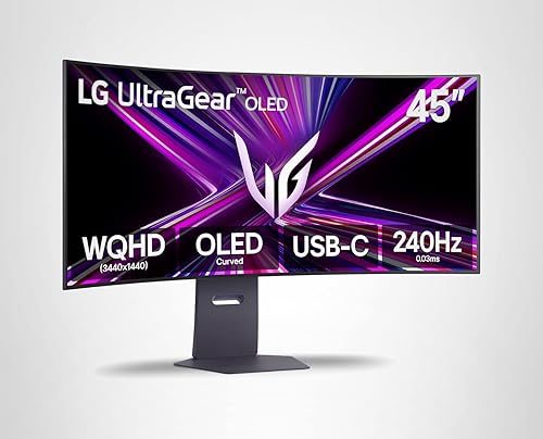 LG 45 Inch UltraGear OLED WQHD 240Hz